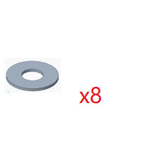 GT040189 Main Blade Grip Washers