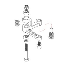 GT040244 RS7 Ultra Tail bell crankRS7 Ultra