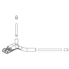GT040250 RS7 Ultra Antenna Bracket SetRS7 Ultra
