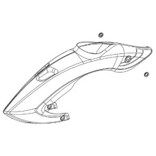 GT040258 RS7 Ultra Canopy – OrangeRS7 Ultra