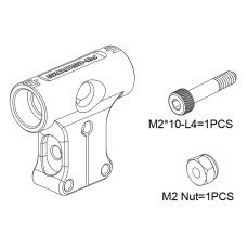 GT080001 Main Rotor Hohousing Set S2 Ultra/Max