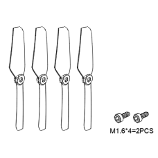 Colorful Tail Blade - Orange