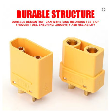 conectores XT90 macho hembra