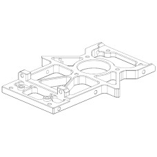 GT060029 Main frame lower plate